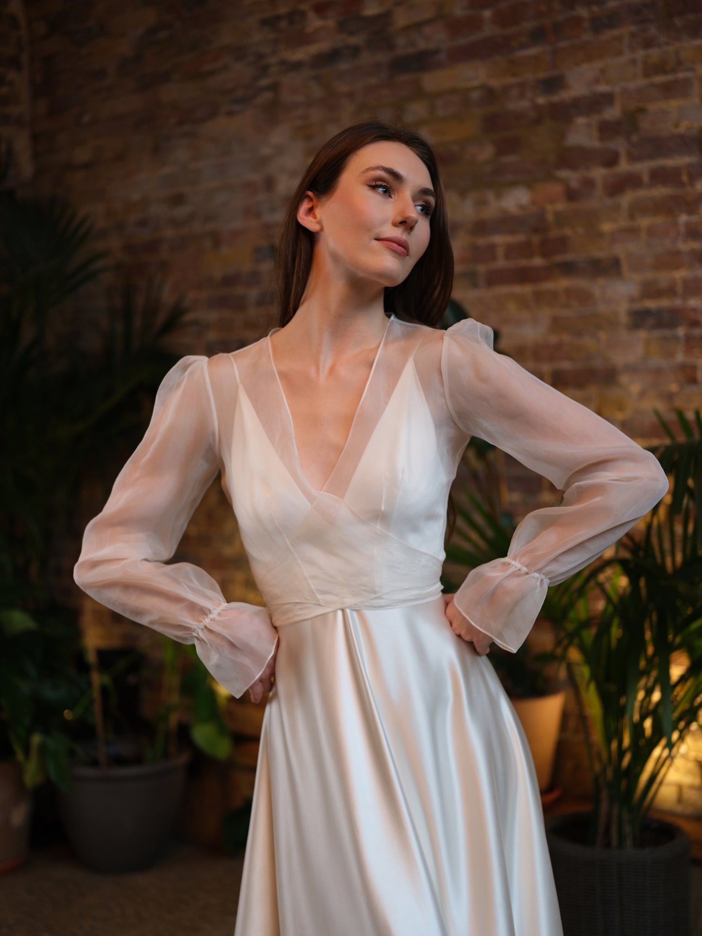 Arkle Bridal Wrap Top