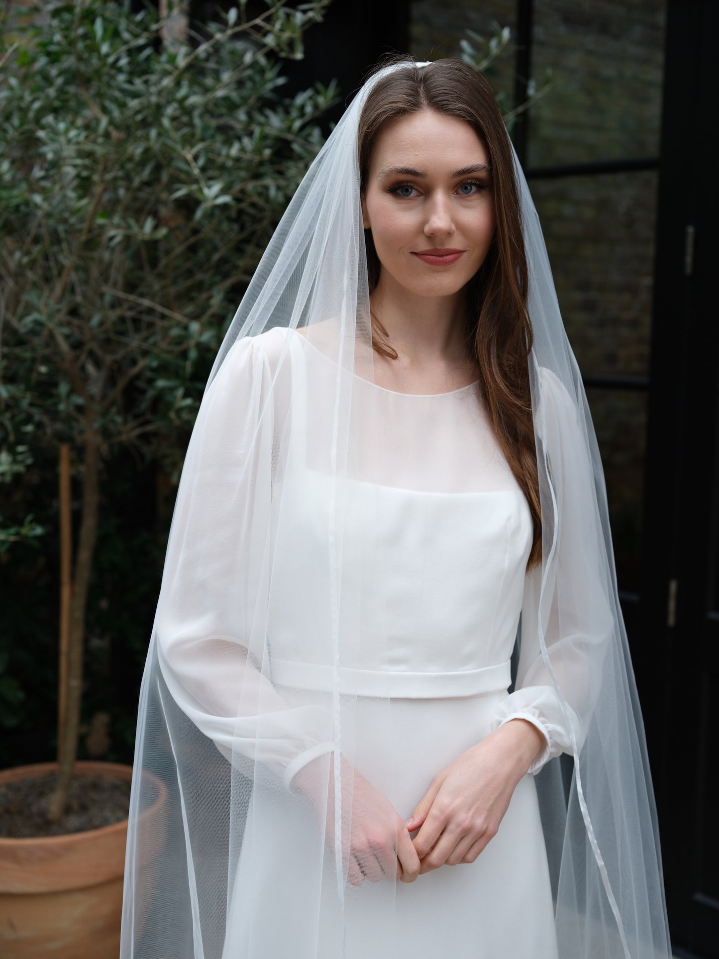 Ferne Floor Length Wedding Veil