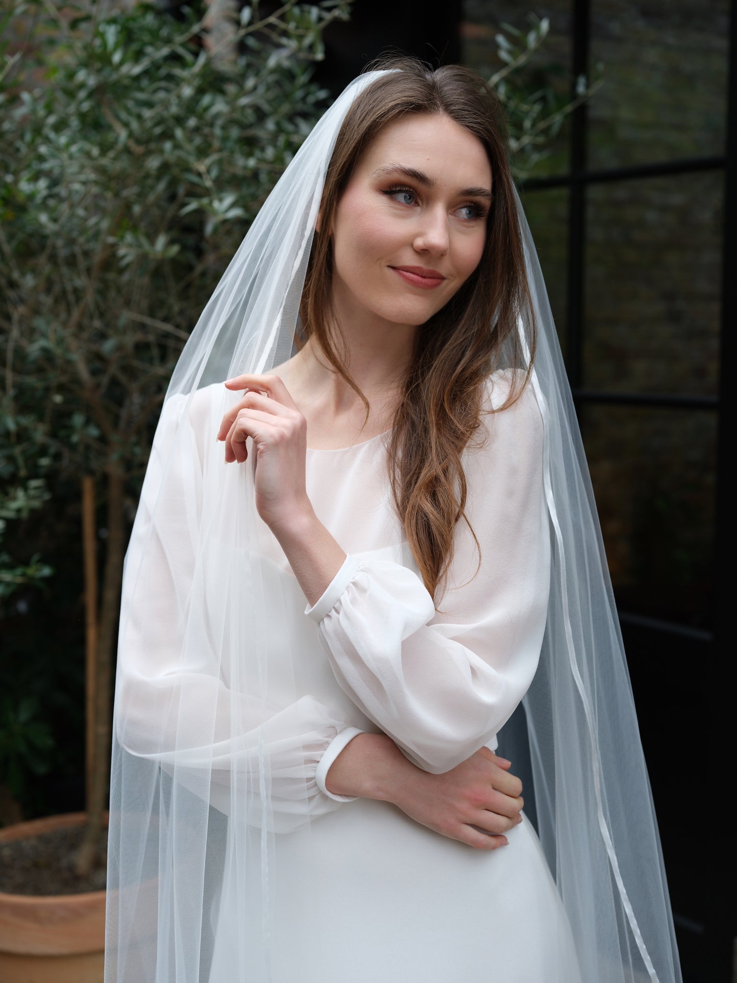 Ferne Floor Length Wedding Veil