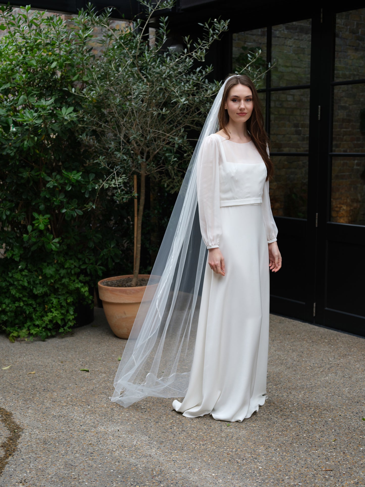 Ferne Floor Length Wedding Veil