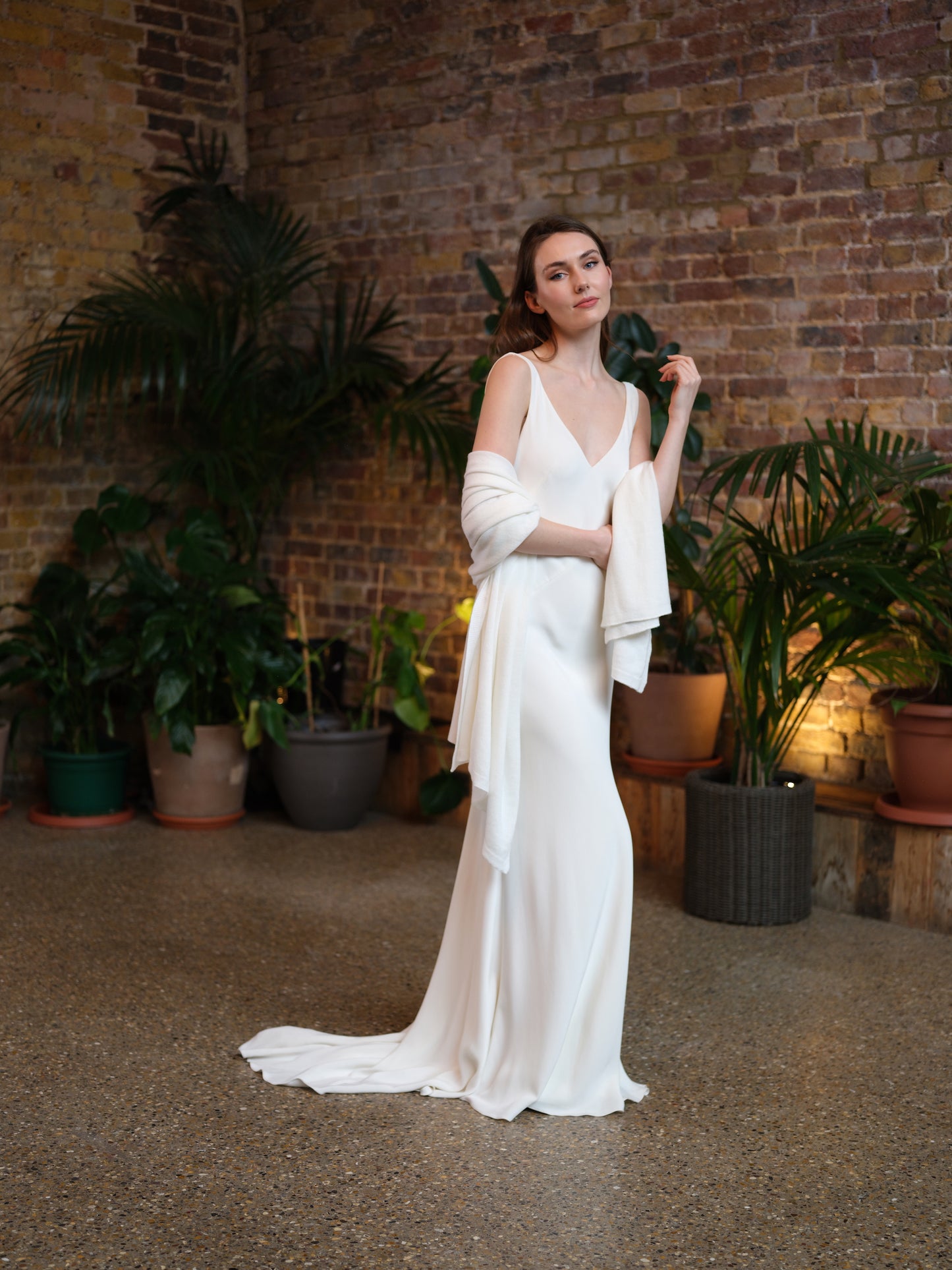 Coco Cashmere Wedding Dress Wrap