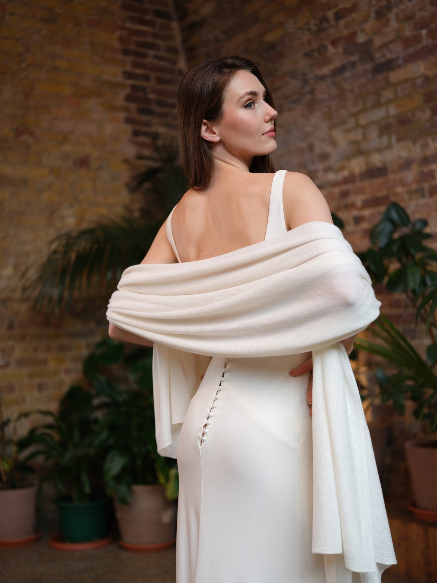 Coco Cashmere Wedding Dress Wrap