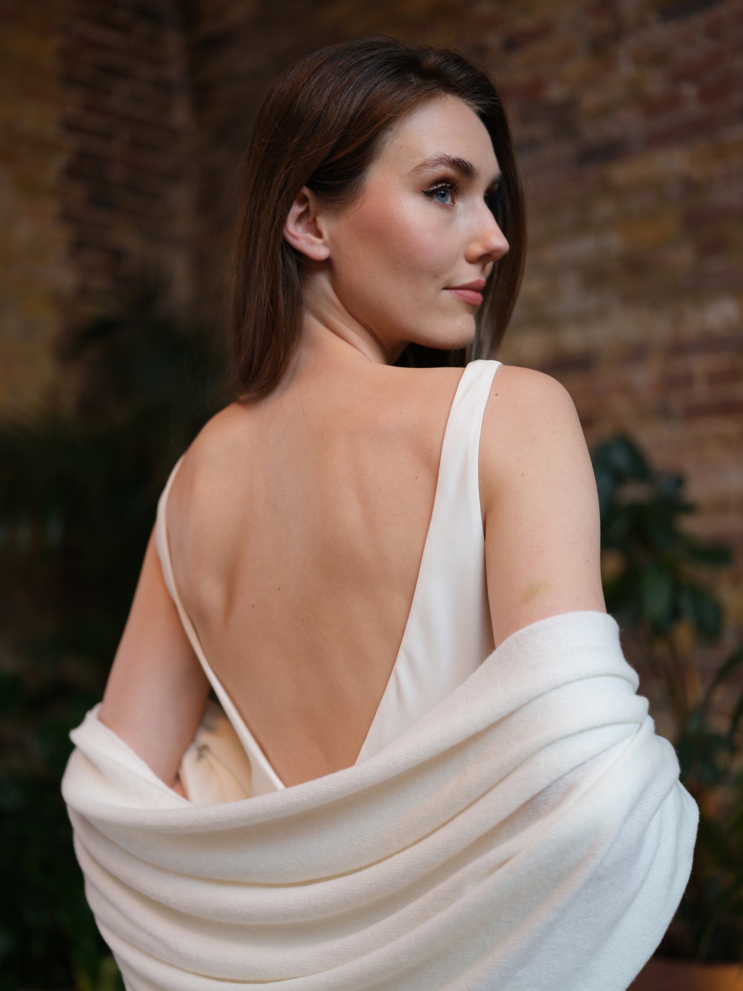 Coco Cashmere Wedding Dress Wrap