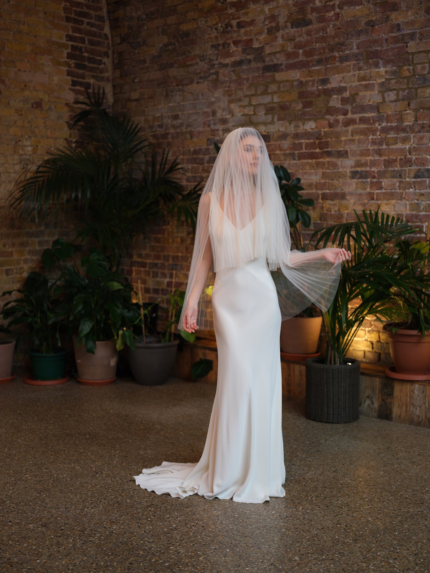 Mila Short Two Tier Wedding Veil