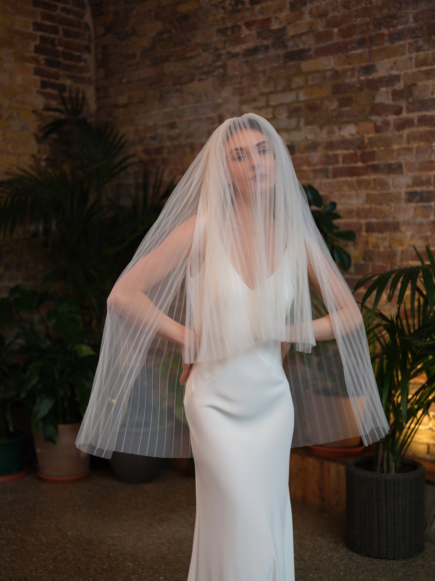 Mila Short Two Tier Wedding Veil