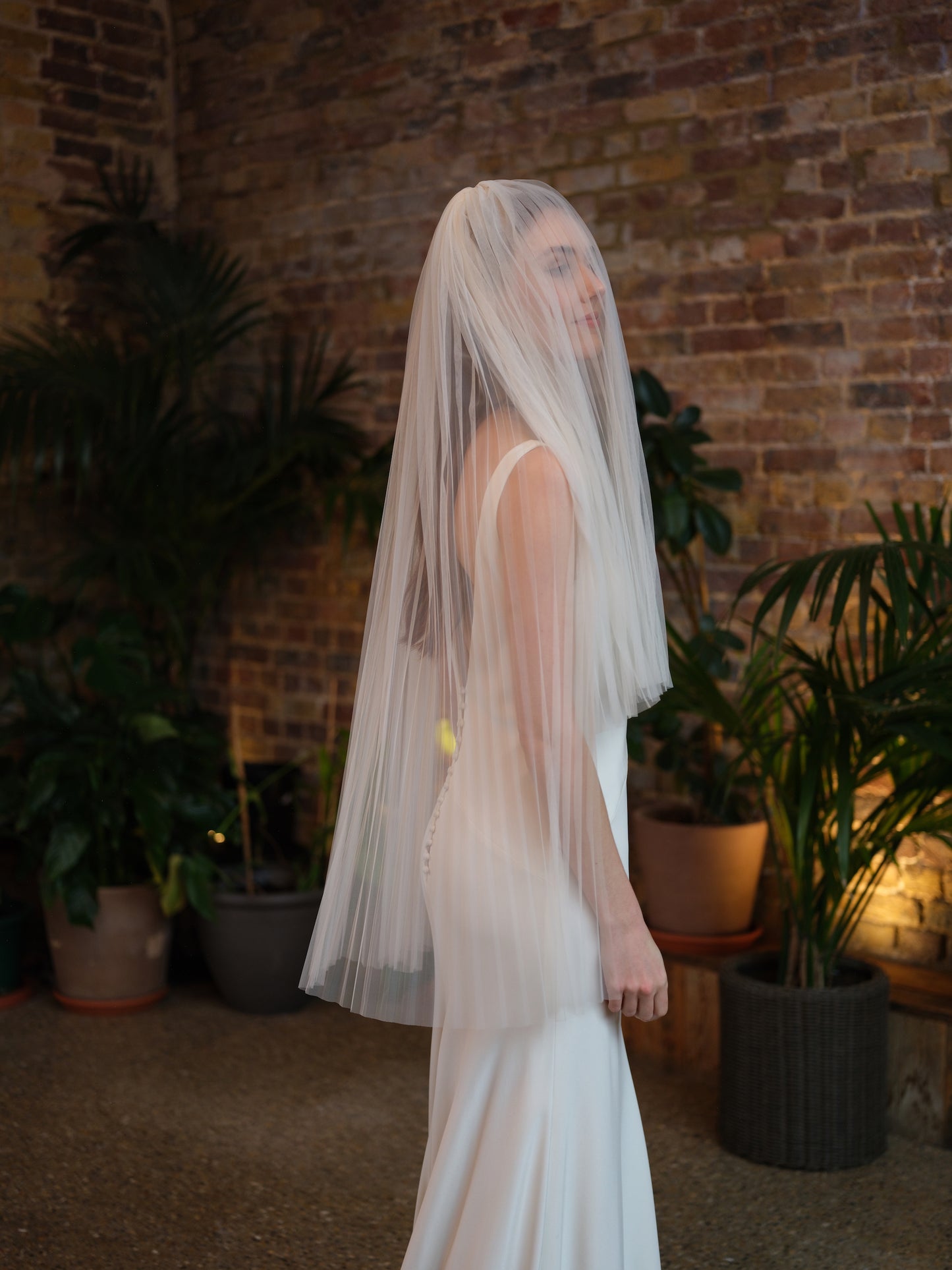 Mila Short Two Tier Wedding Veil