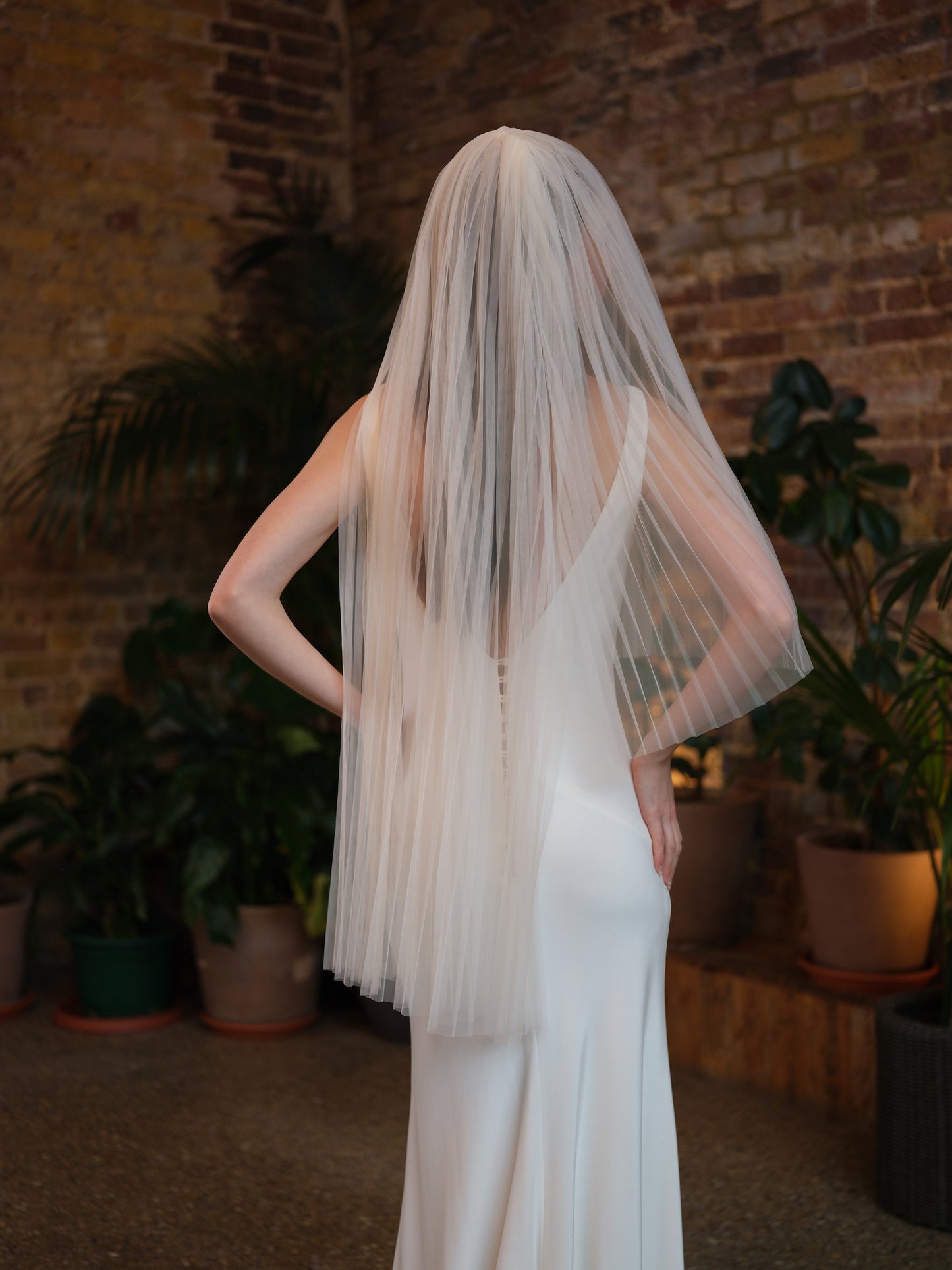 Mila Short Two Tier Wedding Veil